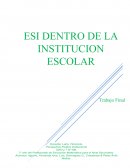Educacion Sexual Integral dentro de la Institución Escolar