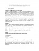 RESUMEN Y GUÍA PARA ELABORACIÓN DEL ANÁLISIS SOBRE ENTORNO GENERAL DE LA EMPRESA