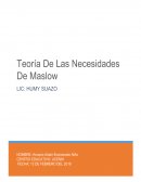 Necesidades de Maslow