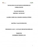 PLAN DE NEGOCIOS EMPRESA “NUTRICHÍA”