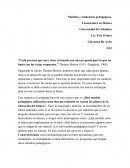 Modelos y tendencias pedagógicas