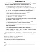 TRABAJO DE CLASE CONTROL LENGUA 5º