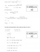 Ecuaciones y Formulas De Calculo 1