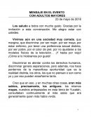 MENSAJE EN EL EVENTO CON ADULTOS MAYORES