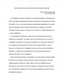 Importancia de las estrategias de investigación