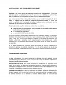 ALTERACIONES DEL ESQUILIBRIO ÁCIDO-BASE