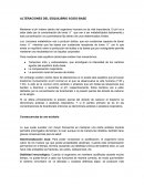 Alteraciones del esquilibrio ácido-base