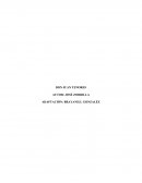 Obra Don Juan tenorio