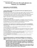 Introducción al Derecho Mercantil aplicado a las Finanzas y la Contabilidad
