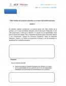 Taller Análisis de la práctica educativa, en el marco del modelo educativo