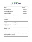 Aspectos generales de la administración y la planeación