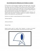 Acto día Nacional de la Memoria por la Verdad y la Justicia