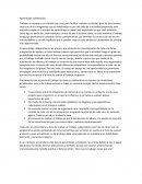 Aprendizaje colaborativo. Trabajar en equipo