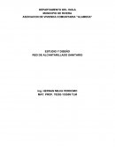 ESTUDIO Y DISEÑO RED DE ALCANTARILLADO SANITARIO