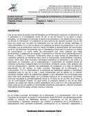 Tecnología de la Información y la Comunicación III