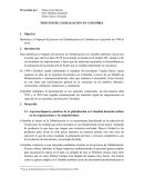 PROCESO DE GLOBALIACION EN COLOMBIA