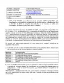 Situación financiera SOMOS UNO LTDA