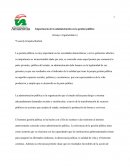 Importancia de la administración en la gestión pública