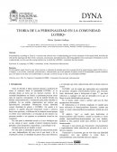 TEORIA DE LA PERSONALIDAD EN LA COMUNIDAD LGTBIQ