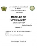 MODELOS DE OPTIMIZACION “El rinoceronte”