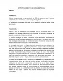 ESTRATEGIA DE 5 P´S DE MERCADOTECNIA