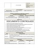 Tema central de la reunión: Comité de compras