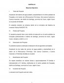 Ampliación del sistema de agua potable y alcantarillado en el centro poblado de Occopata
