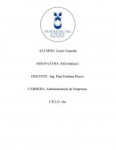 Cuestionario:: Informática