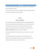 Tema #1 ¿Qué es la metafísica?