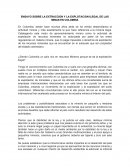 ENSAYO SOBRE LA EXTRACCION Y LA EXPLOTACION ILEGAL DE LAS MINAS EN COLOMBIA