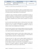 Trabajo: La educación personalizada en Ser y tener