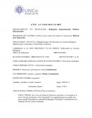 PLAN DE ESTUDIOS - ORDENANZA Nº: 0750