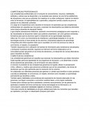 COMPETENCIAS PROFESIONALES. COMPETENCIAS GENÉRICAS