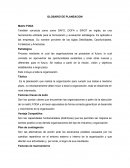 GLOSARIO DE PLANEACION Matriz FODA