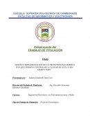 Implementación de una red de sensores inalámbrica para el monitoreo de la calidad del agua