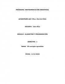 MODULO : ALGORITMO Y PROGRAMACIÓN. Página 1