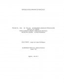 PROYECTO, CRIA DE POLLOS DE ENGORDE