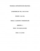 MODULO : ALGORITMO Y PROGRAMACIÓN