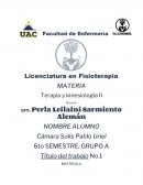 Terapia y kinesiología