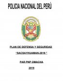 INFORME SOBRE ESTUDIO DE SEGURIDAD DEL PAR PNP OMACHA