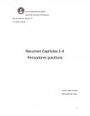 Pensadores positivos capítulo 1-4