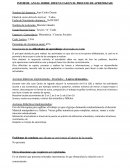 INFORME ANUAL SOBRE DIFICULTAD EN EL PROCESO DE APRENDIZAJE