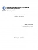 Ingeniería Industrial TALLER DE METROLOGIA