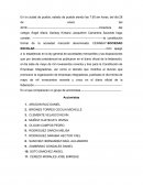 Formato de acta constitutiva