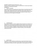 INFORME DE OBSERVACION DE PROYECTOS – UDLA