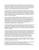 La sociologia y el cambio social