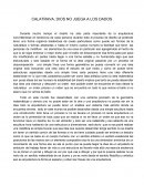 Dios no juega a los dados