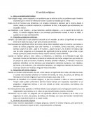 El sentido religioso