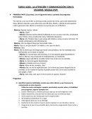 LA ATENCIÓN Y COMUNICACIÓN CON EL USUARIO. Módulo DVP