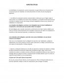 ASPECTOS ÉTICOS